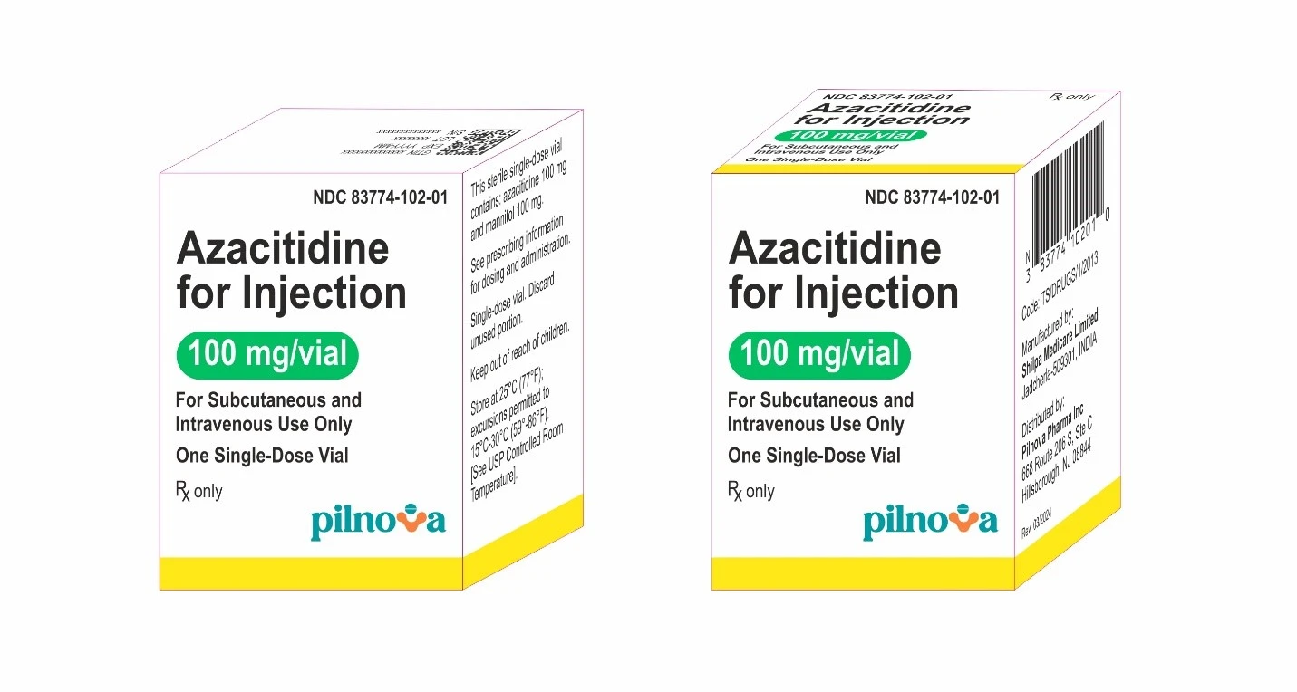 FDA-approved Azacitidine 25mg/mL